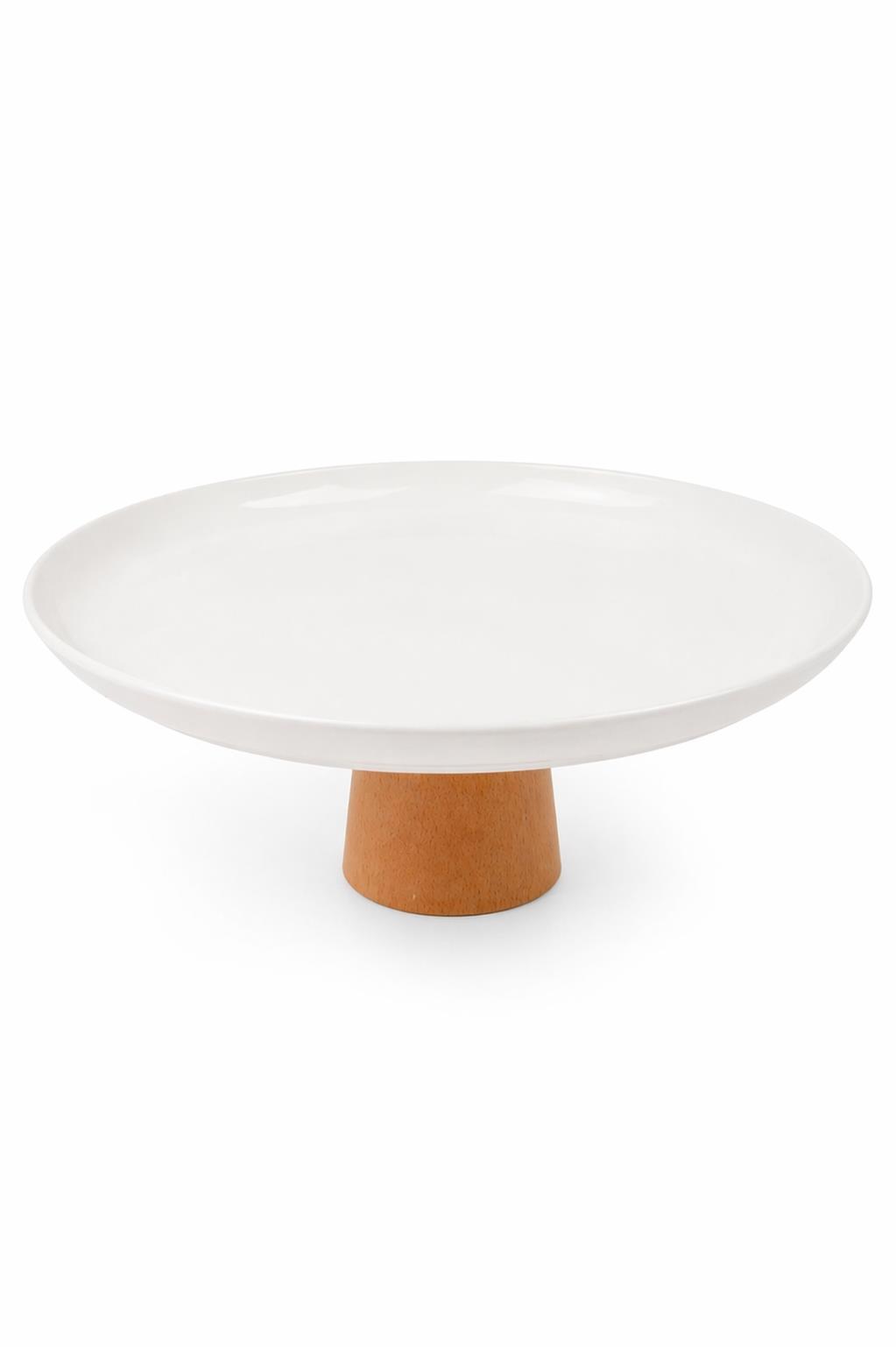Pasta Standı Kek Sunum Tabağı 28 cm - Görsel 3